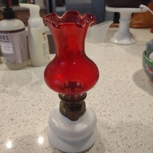 Mini Glass Oil Lamp